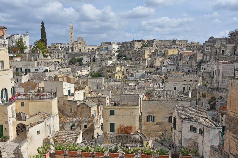 Das mittelalterliche Matera war europäische Kulturhauptstadt 2019